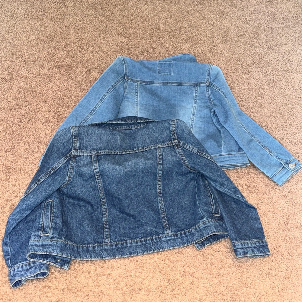 Carter's Light and Dark Blue Jean Jackets - Picture 6 of 6